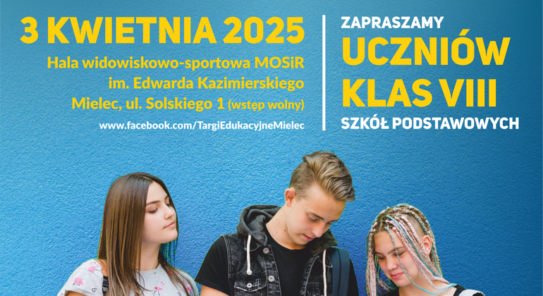 Zapraszamy na 20. edycję Targów Edukacyjnych